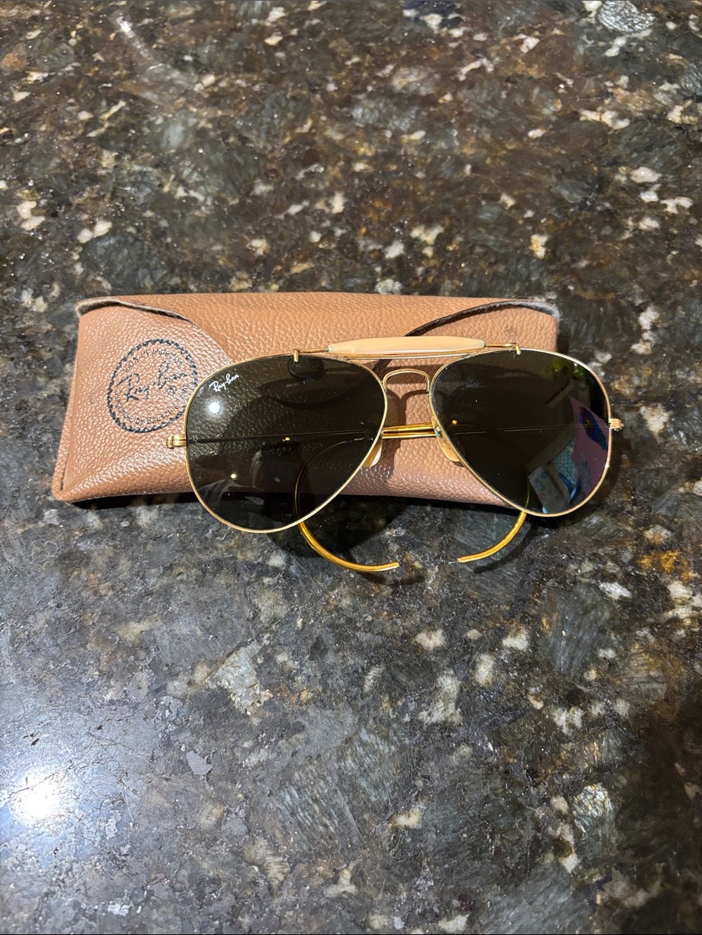 Vintage Rayban B&L Aviator sunglasses